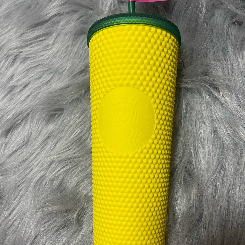 🍍🍍 NEW!! Starbucks Hawaiian 24oz Studded Pineapple Cup ! 🍍🍍
